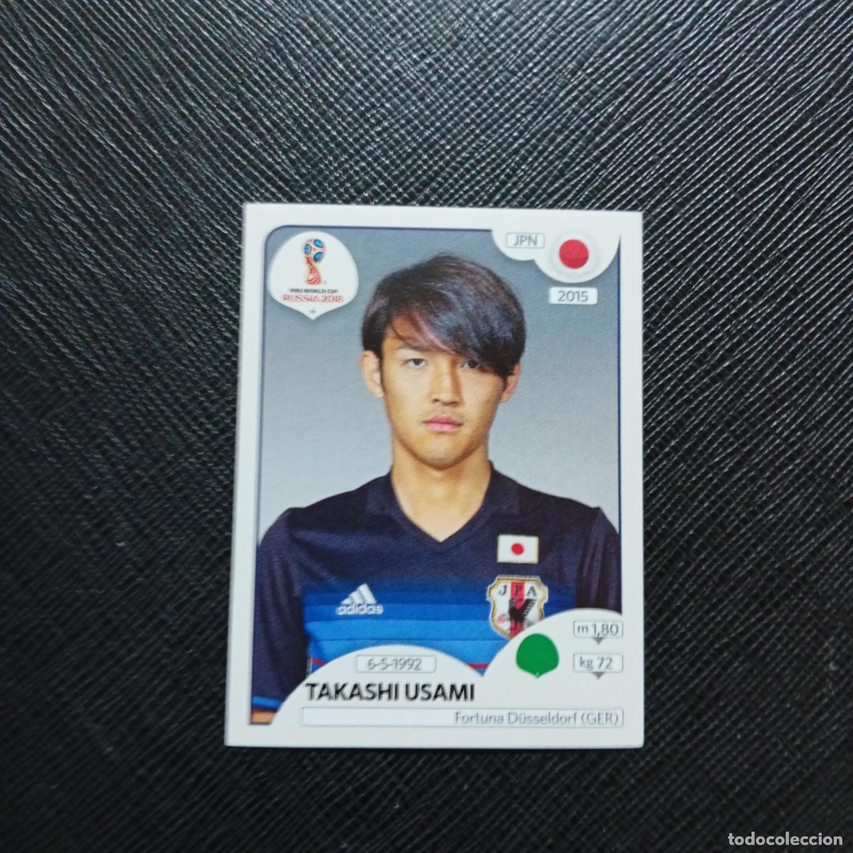 Cromos de f&uacute;tbol: 667 TAKASHI USAMI JAPON PANINI MUNDIAL RUSIA 2018 CROMO FUTBOL 18 - SIN PEGAR - /CJ2 ..