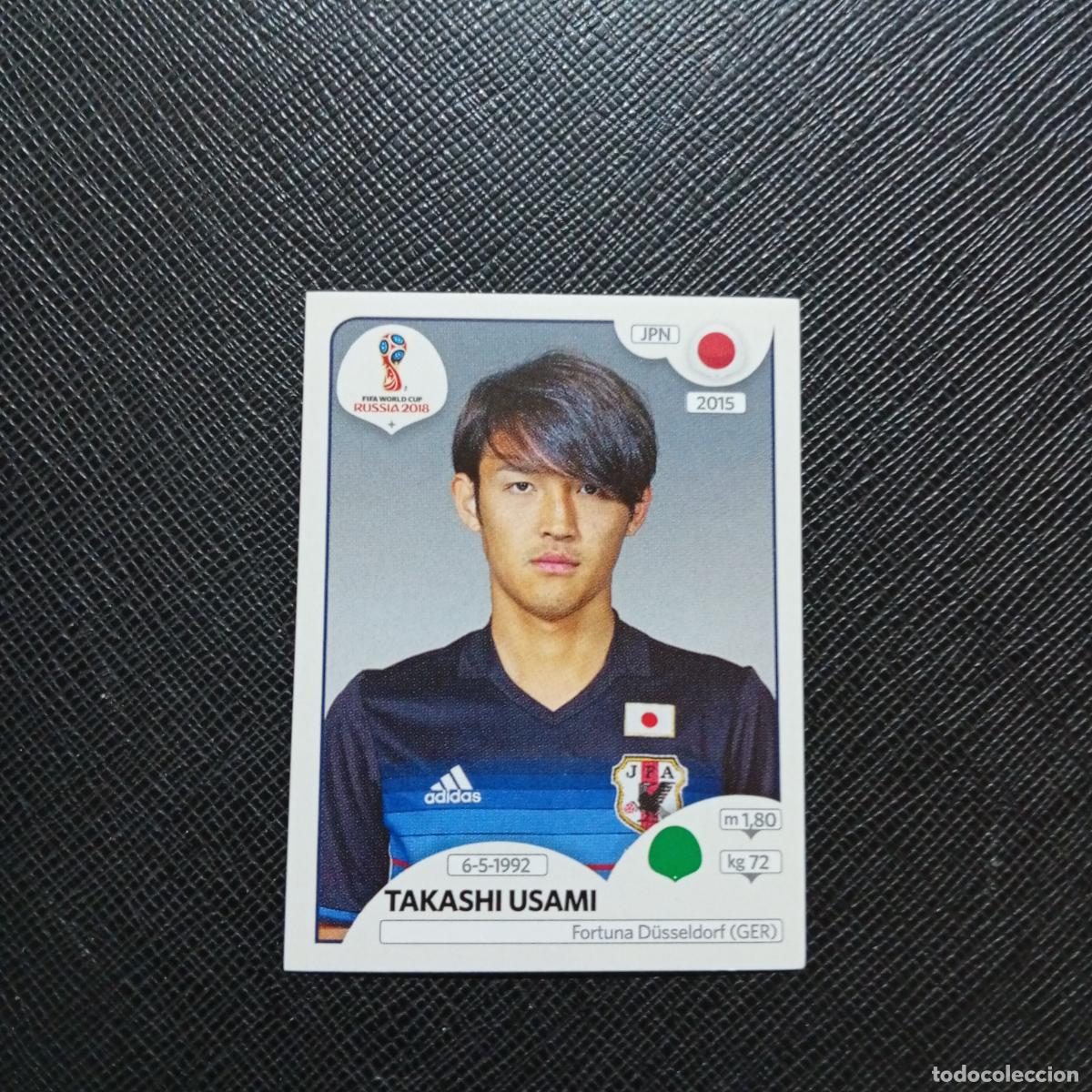 Cromos de f&uacute;tbol: 667 TAKASHI USAMI JAPON PANINI MUNDIAL RUSIA 2018 CROMO FUTBOL 18 - SIN PEGAR - /CJ2 ...