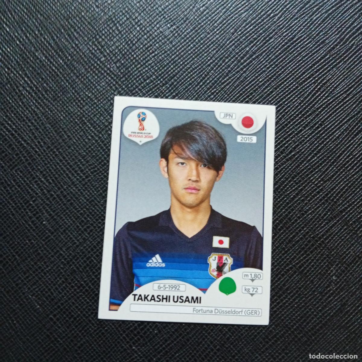 Cromos de f&uacute;tbol: 667 TAKASHI USAMI JAPON PANINI MUNDIAL RUSIA 2018 CROMO FUTBOL 18 - SIN PEGAR - /CJ2 ....