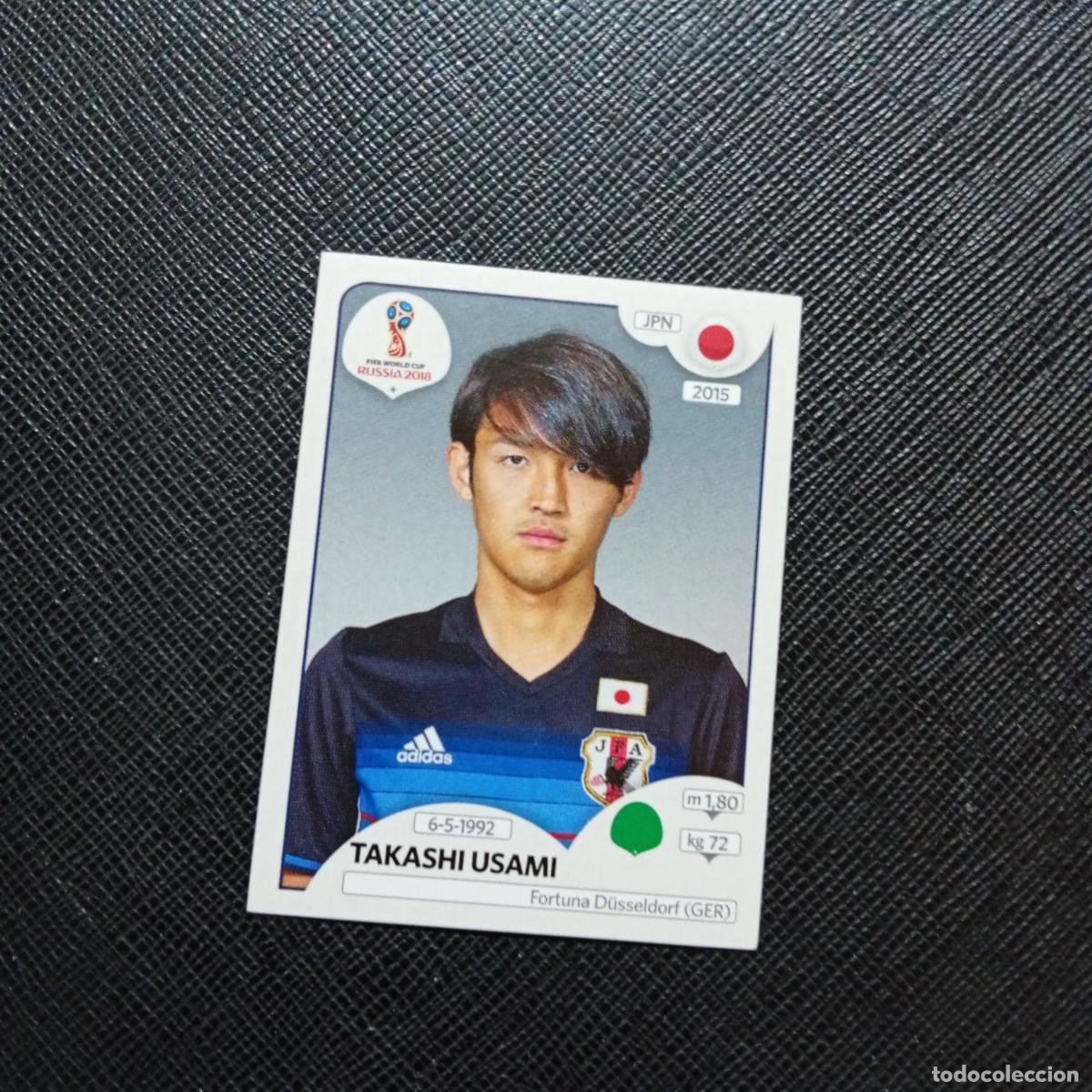 Cromos de f&uacute;tbol: 667 TAKASHI USAMI JAPON PANINI MUNDIAL RUSIA 2018 CROMO FUTBOL 18 - SIN PEGAR - /CJ2 .....