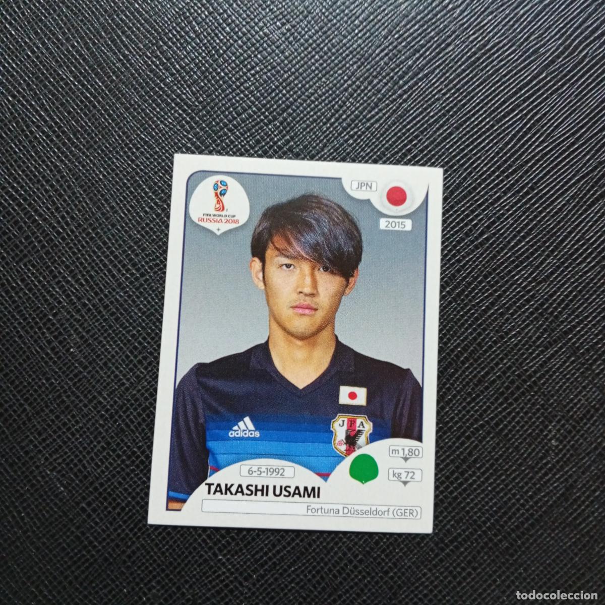 Cromos de f&uacute;tbol: 667 TAKASHI USAMI JAPON PANINI MUNDIAL RUSIA 2018 CROMO FUTBOL 18 - SIN PEGAR - /CJ2 ......