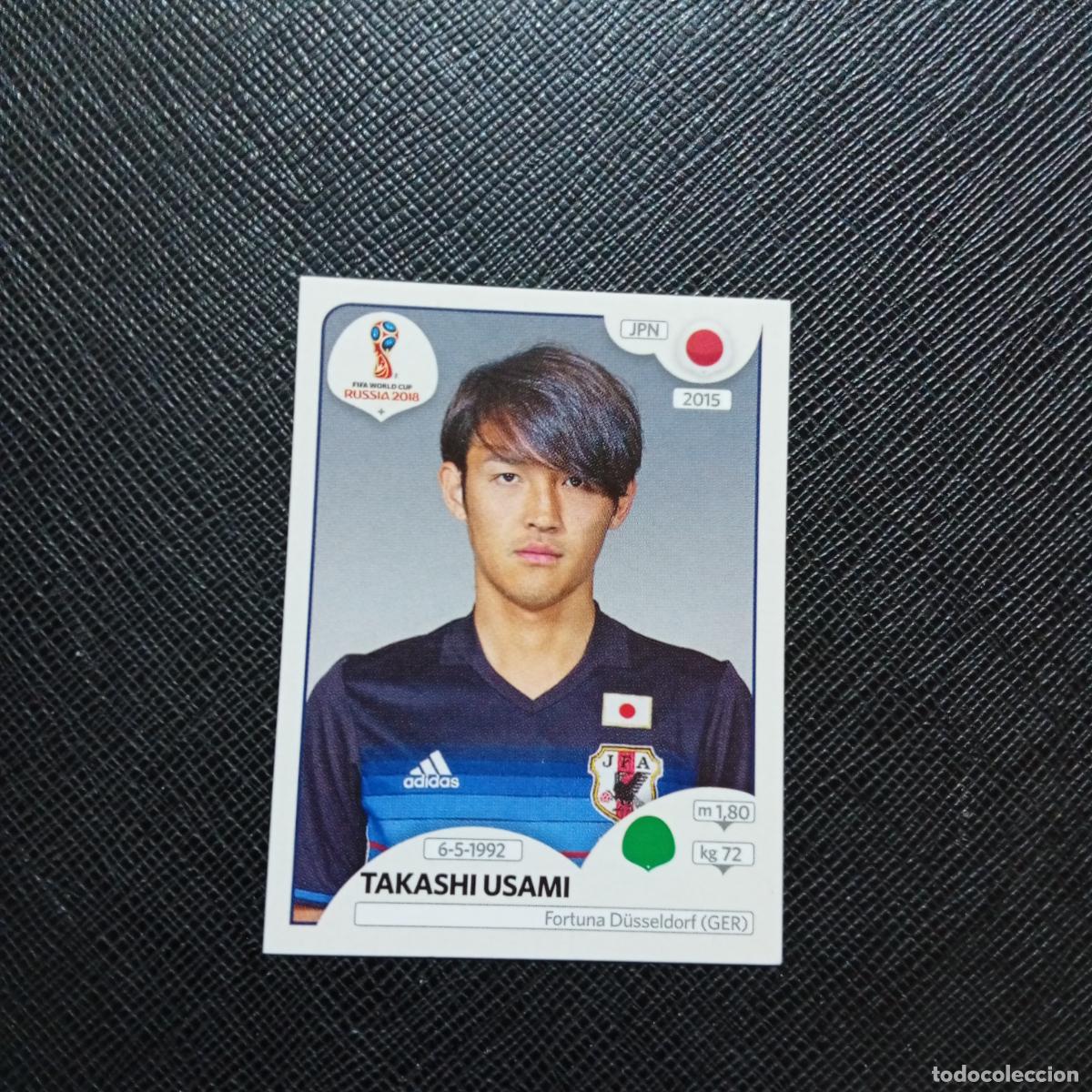 Cromos de f&uacute;tbol: 667 TAKASHI USAMI JAPON PANINI MUNDIAL RUSIA 2018 CROMO FUTBOL 18 - SIN PEGAR - /CJ2 .......