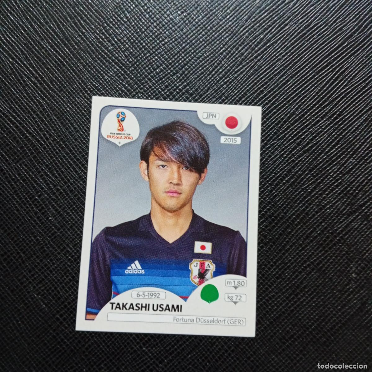 Cromos de f&uacute;tbol: 667 TAKASHI USAMI JAPON PANINI MUNDIAL RUSIA 2018 CROMO FUTBOL 18 - SIN PEGAR - /CJ2 .......