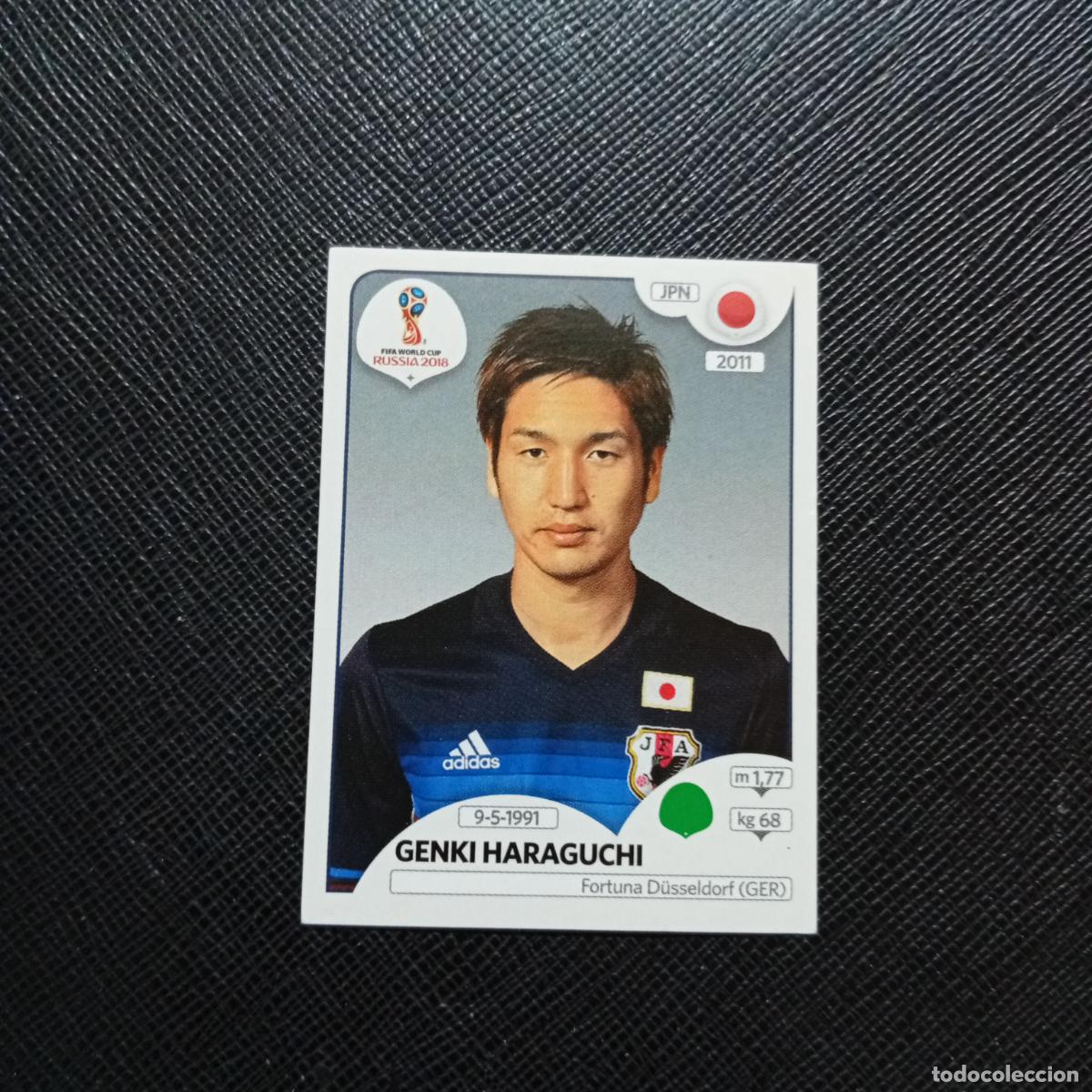 Cromos de f&uacute;tbol: 668 HARAGUCHI JAPON PANINI MUNDIAL RUSIA 2018 CROMO FUTBOL 18 - SIN PEGAR - /CJ2