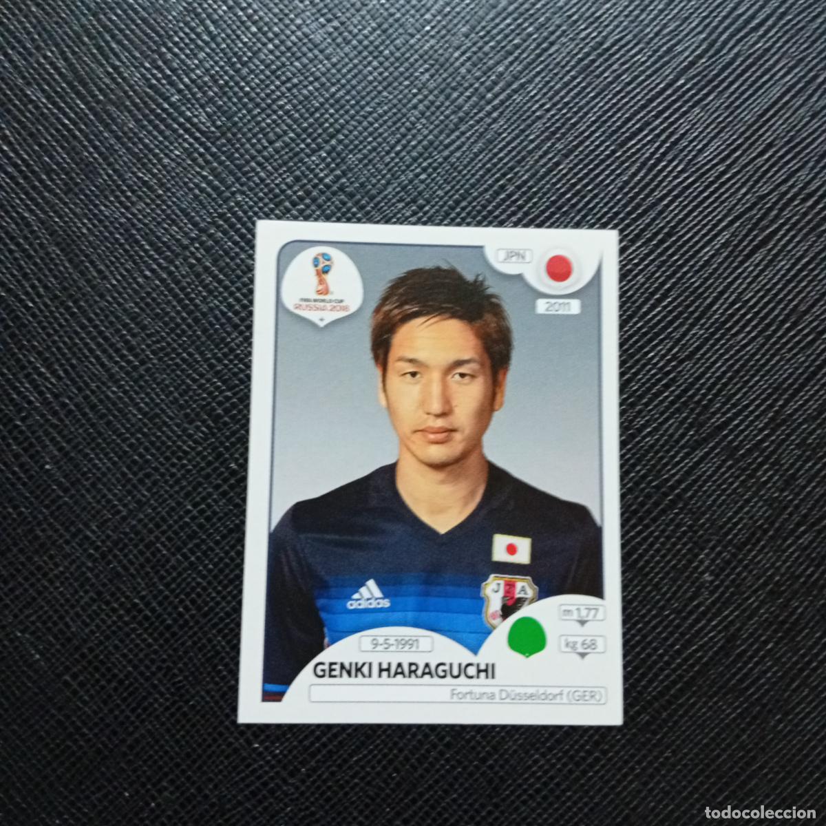 Cromos de f&uacute;tbol: 668 HARAGUCHI JAPON PANINI MUNDIAL RUSIA 2018 CROMO FUTBOL 18 - SIN PEGAR - /CJ2 .