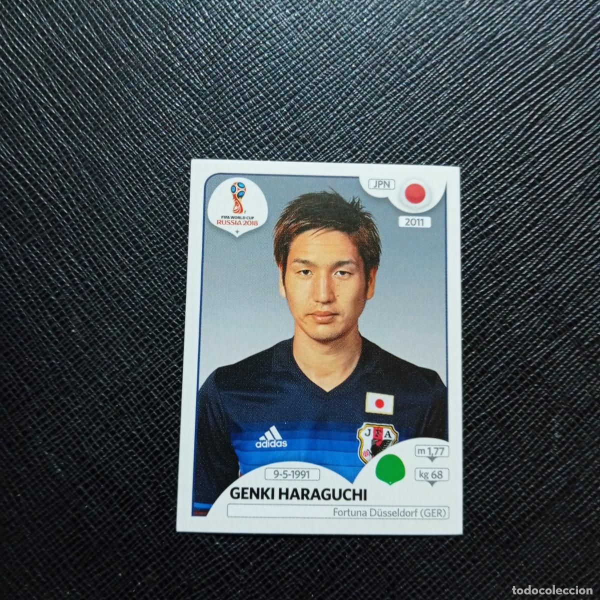 Cromos de f&uacute;tbol: 668 HARAGUCHI JAPON PANINI MUNDIAL RUSIA 2018 CROMO FUTBOL 18 - SIN PEGAR - /CJ2 ..