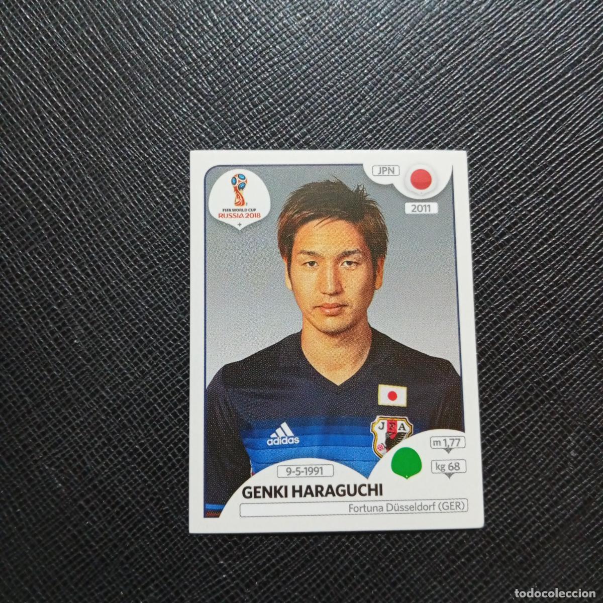 Cromos de f&uacute;tbol: 668 HARAGUCHI JAPON PANINI MUNDIAL RUSIA 2018 CROMO FUTBOL 18 - SIN PEGAR - /CJ2 ....