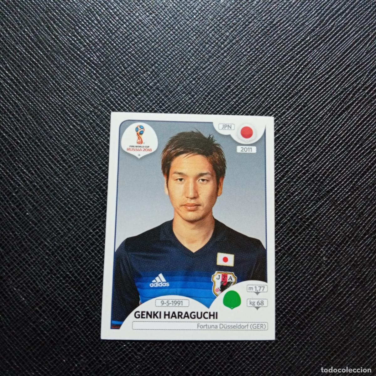 Cromos de f&uacute;tbol: 668 HARAGUCHI JAPON PANINI MUNDIAL RUSIA 2018 CROMO FUTBOL 18 - SIN PEGAR - /CJ2 .....
