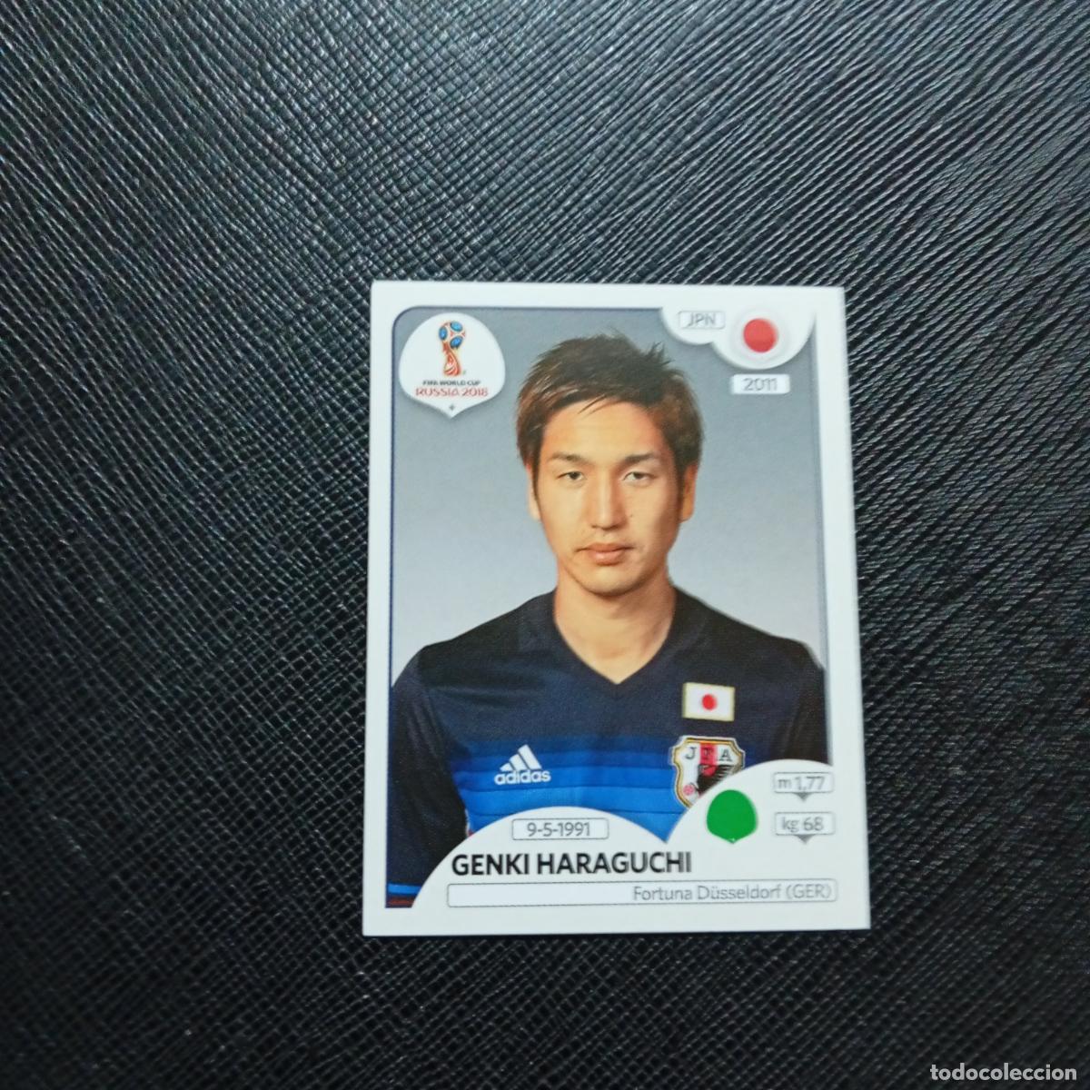 Cromos de f&uacute;tbol: 668 HARAGUCHI JAPON PANINI MUNDIAL RUSIA 2018 CROMO FUTBOL 18 - SIN PEGAR - /CJ2 ......