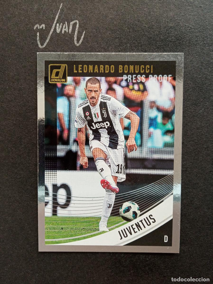 Fu&szlig;ball-Sticker: N&ordm; 14 PRESS PROOF PARALELA SILVER PLATEADA BONUCCI JUVENTUS ITALIA⚽ PANINI &reg; DONRUSS 2018 2019 18 19