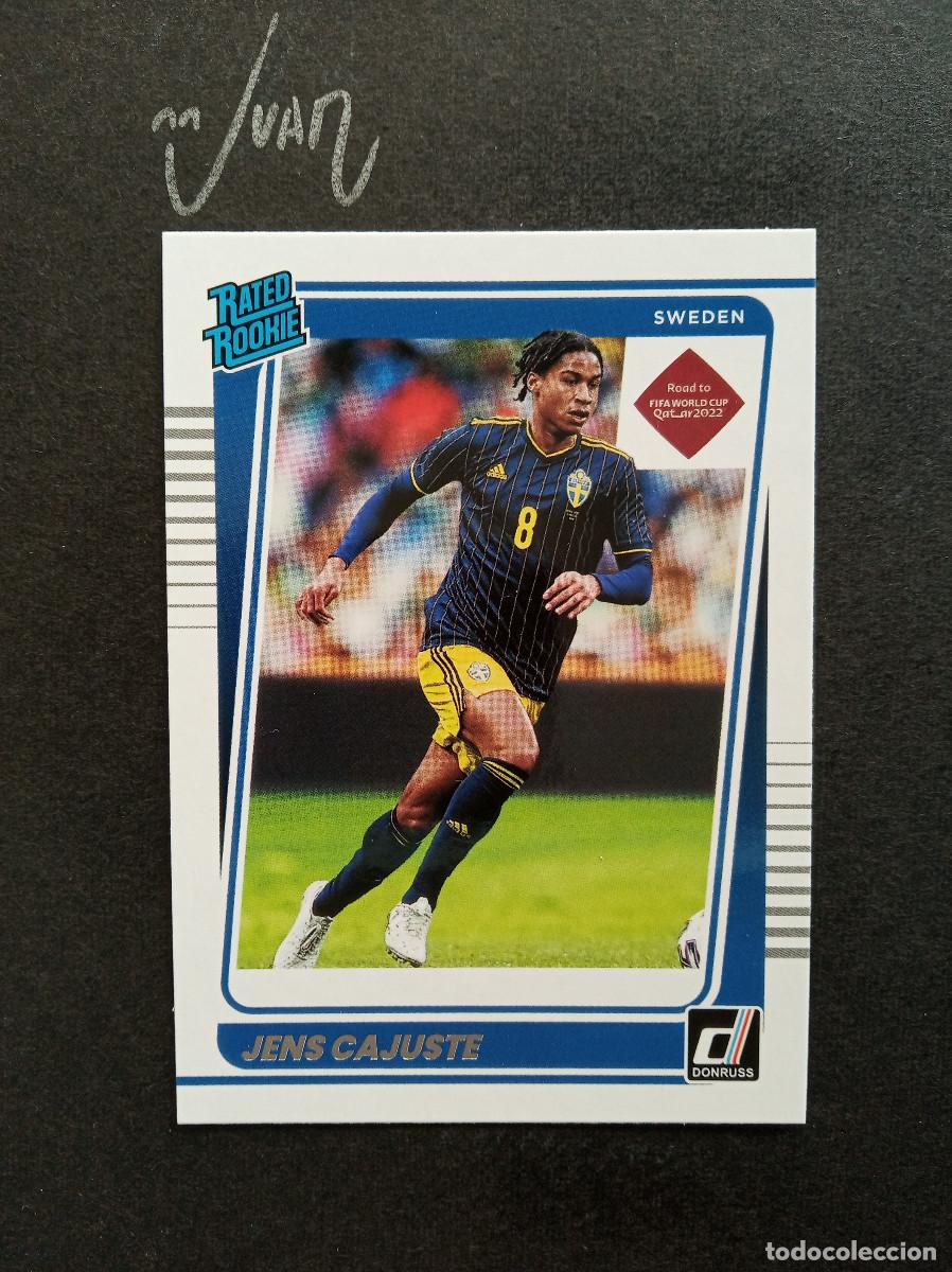 Fu&szlig;ball-Sticker: 191 RATED ROOKIE CAJUSTE SUECIA MALAGA 2026 2027 26 27⚽ PANINI&reg; DONRUSS ROAD FIFA MUNDIAL QATAR 2022