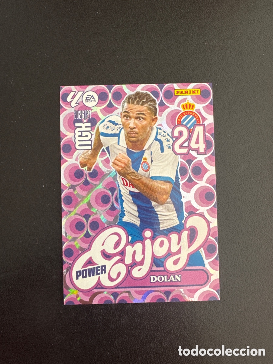 Cromos de f&uacute;tbol: DOLAN ENJOY POWER N&Uacute;MERO 382P MEGACRACKS 2026 2027