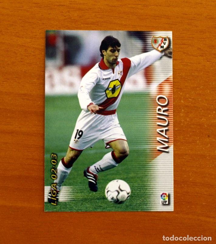 Cromos de f&uacute;tbol: Rayo Vallecano -N&ordm; 237 Mauro -Mega Fichas Liga 2002-2003-02-03 -Megafichas Panini Sports
