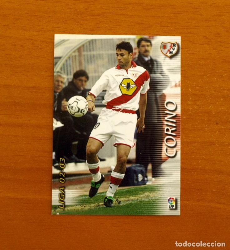 Cromos de f&uacute;tbol: Rayo Vallecano -N&ordm; 239 Corino -Mega Fichas Liga 2002-2003-02-03 -Megafichas Panini Sports