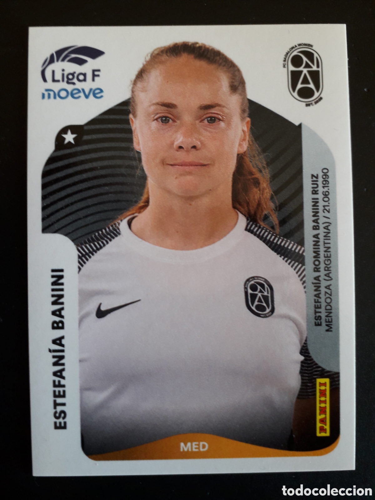 Cromos de f&uacute;tbol: ESTEFAN&Iacute;A BANINI BADALONA WOMEN N&deg; 76 LIGA F FEMENINA 2025 2026 25 26 PANINI PEDIDO M&Iacute;NIMO 3&euro;