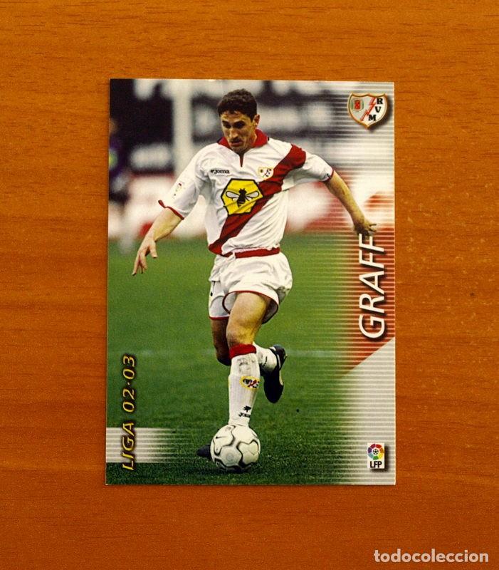 Cromos de f&uacute;tbol: Rayo Vallecano -N&ordm; 242 Graff -Mega Fichas Liga 2002-2003-02-03 -Megafichas Panini Sports