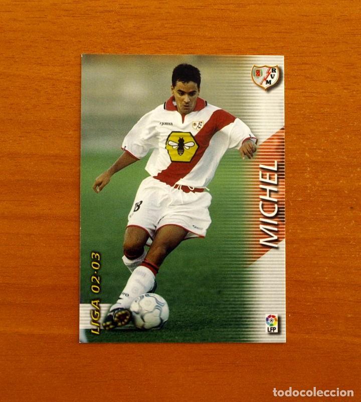 Cromos de f&uacute;tbol: Rayo Vallecano -N&ordm; 247 Michel -Mega Fichas Liga 2002-2003-02-03 -Megafichas Panini Sports