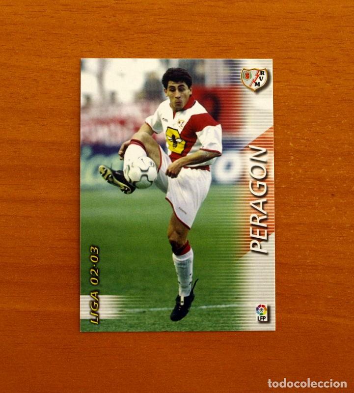Cromos de f&uacute;tbol: Rayo Vallecano -N&ordm; 250 Peragon -Mega Fichas Liga 2002-2003-02-03 -Megafichas Panini Sports