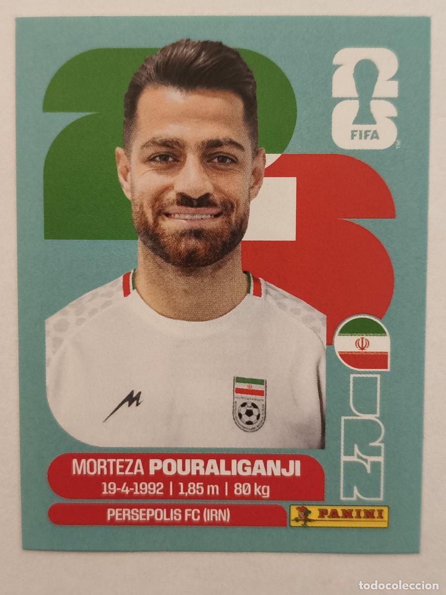 Football Stickers: #IRN 3 POURALIGANJI (IRAN) MUNDIAL 2026 PANINI