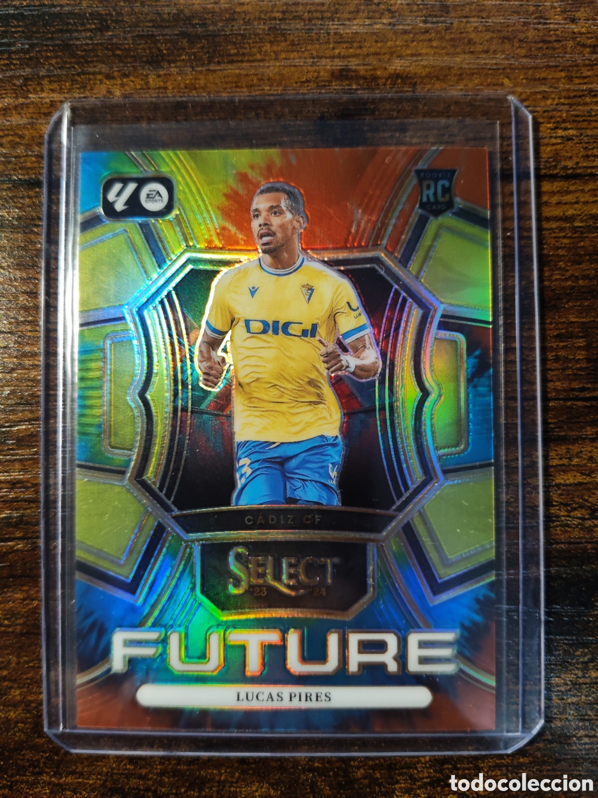Football Stickers: Lucas Pires C&aacute;diz Future Tie-dye /49 #16 Select La Liga 23-24