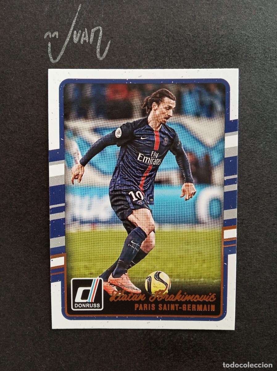 Cromos de f&uacute;tbol: N&ordm; 131 IBRAHIMOVIC PARIS SAINT GERMAIN SUECIA PSG SWEDEN ⚽ PANINI &reg; DONRUSS 2016 2017 16 17 NUEVO