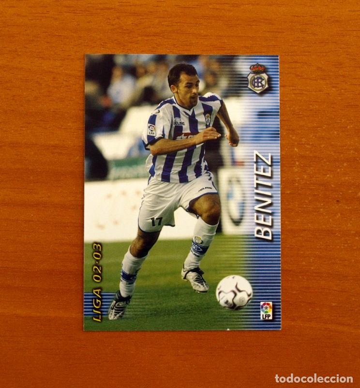 Cartes &agrave; collectionner de Football: Recreativo de Huelva -N&ordm; 267 Ben&iacute;tez -Mega Fichas Liga 2002-2003-02-03-Megafichas Panini Sports