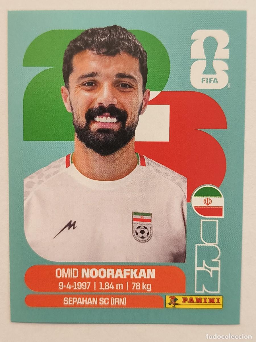 Cromos de f&uacute;tbol: #IRN14 NOORAFKAN (IRAN) MUNDIAL 2026 PANINI