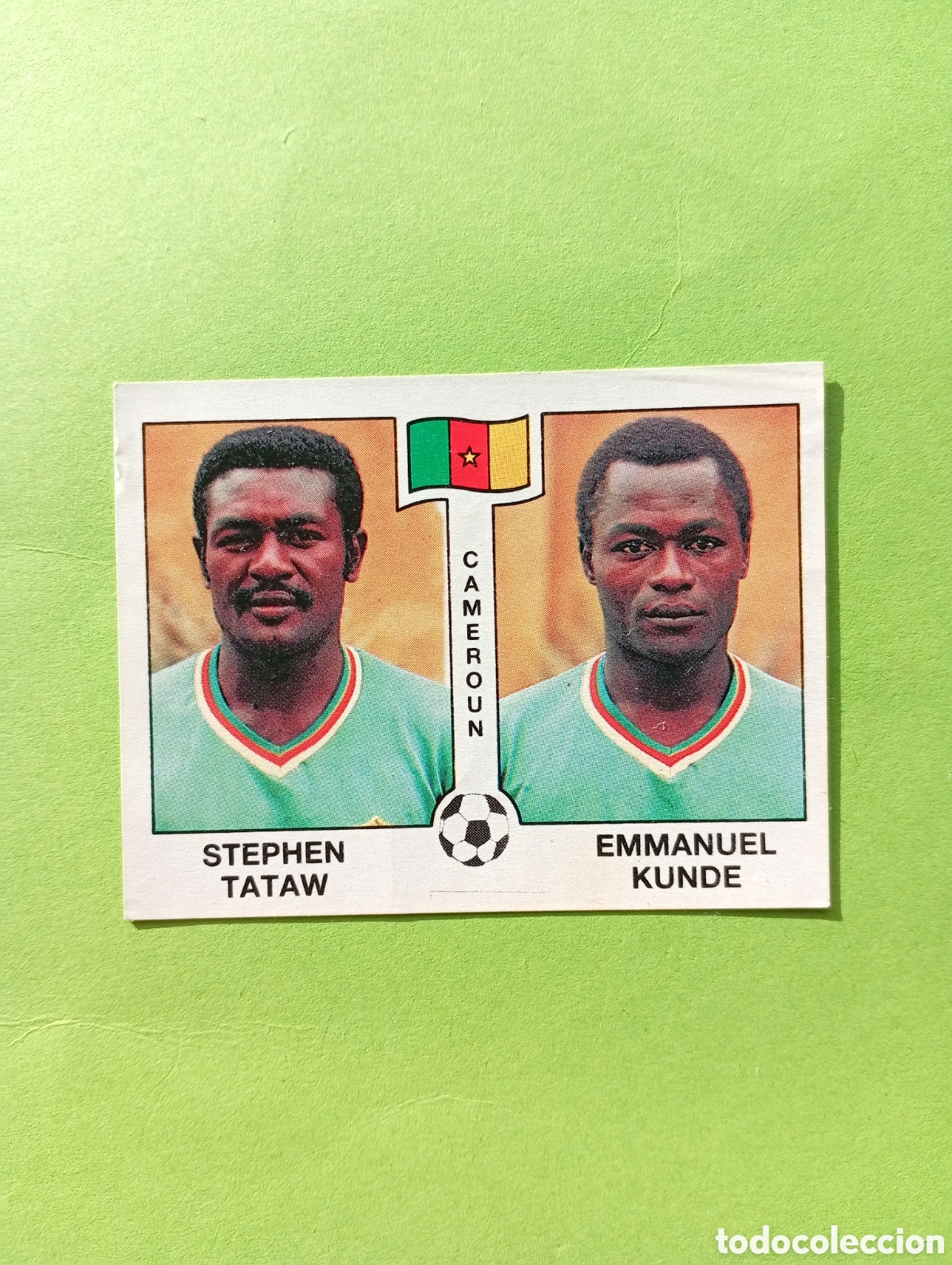 Cromos de Futebol: 1990 ITALIA 90 - N&ordm; 174 TATAW / KUNDE - CAMERUN - ED. CARVAJAL / PANINI