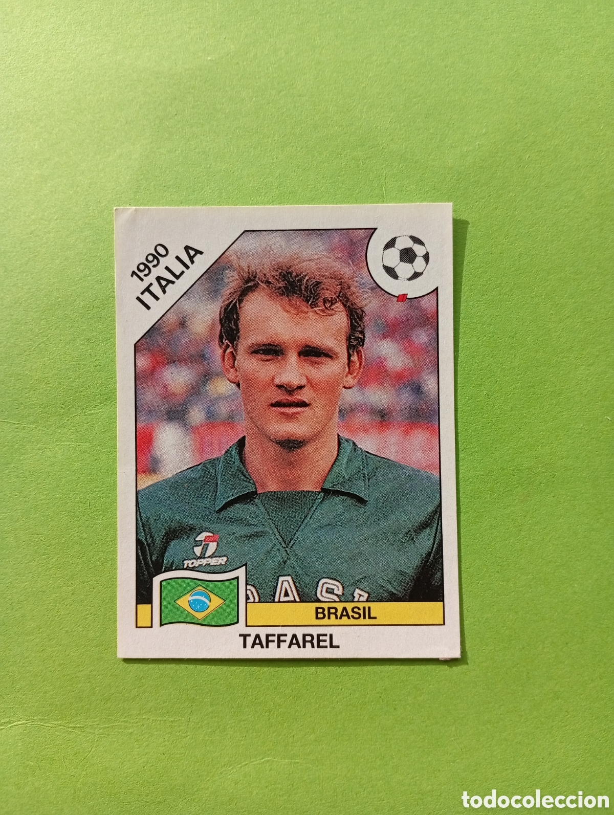 Fu&szlig;ball-Sticker: 1990 ITALIA 90 - N&ordm; 192 TAFFAREL - BRASIL - ED. CARVAJAL / PANINI