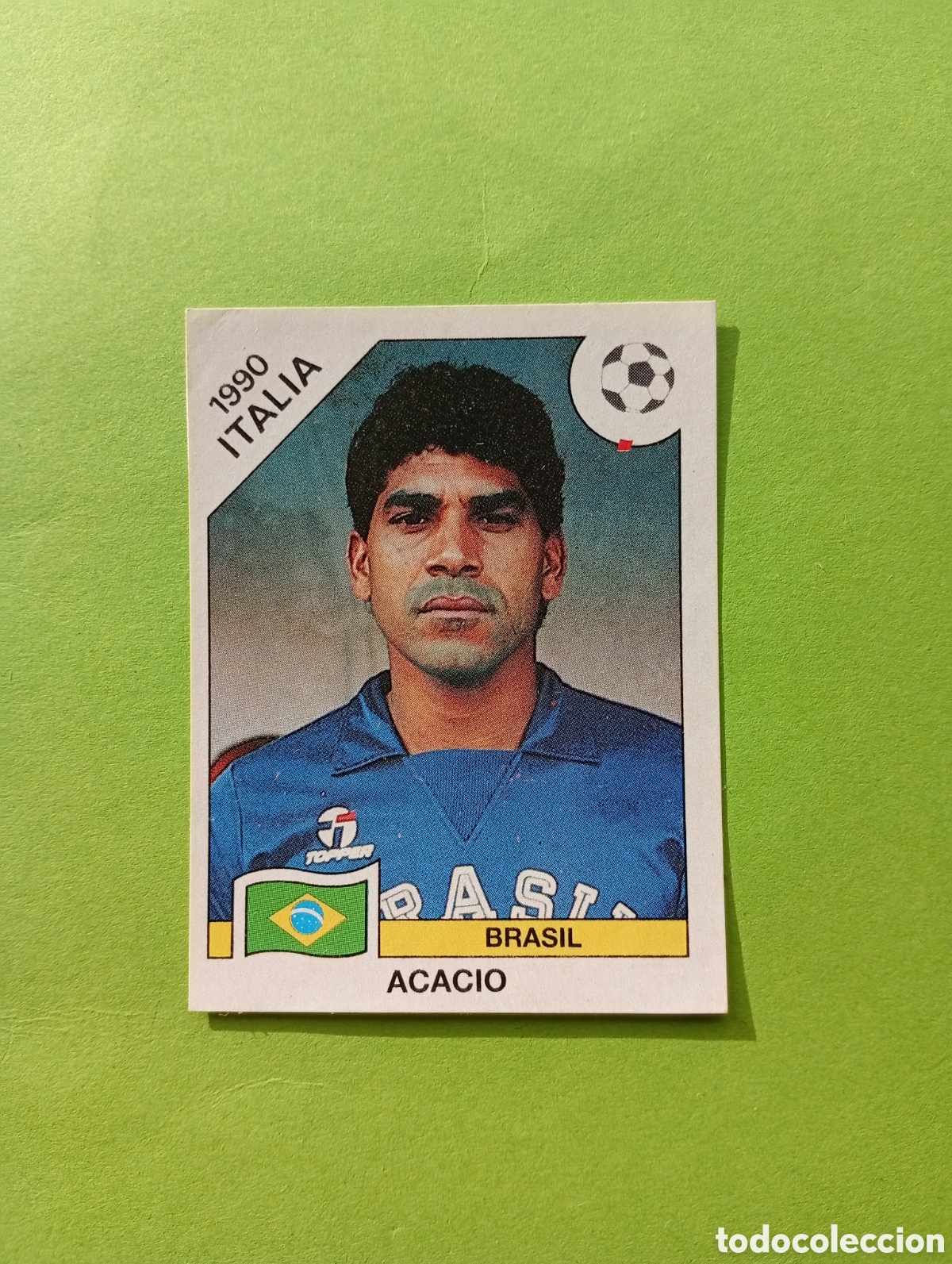Fu&szlig;ball-Sticker: 1990 ITALIA 90 - N&ordm; 193 ACACIO - BRASIL - ED. CARVAJAL / PANINI