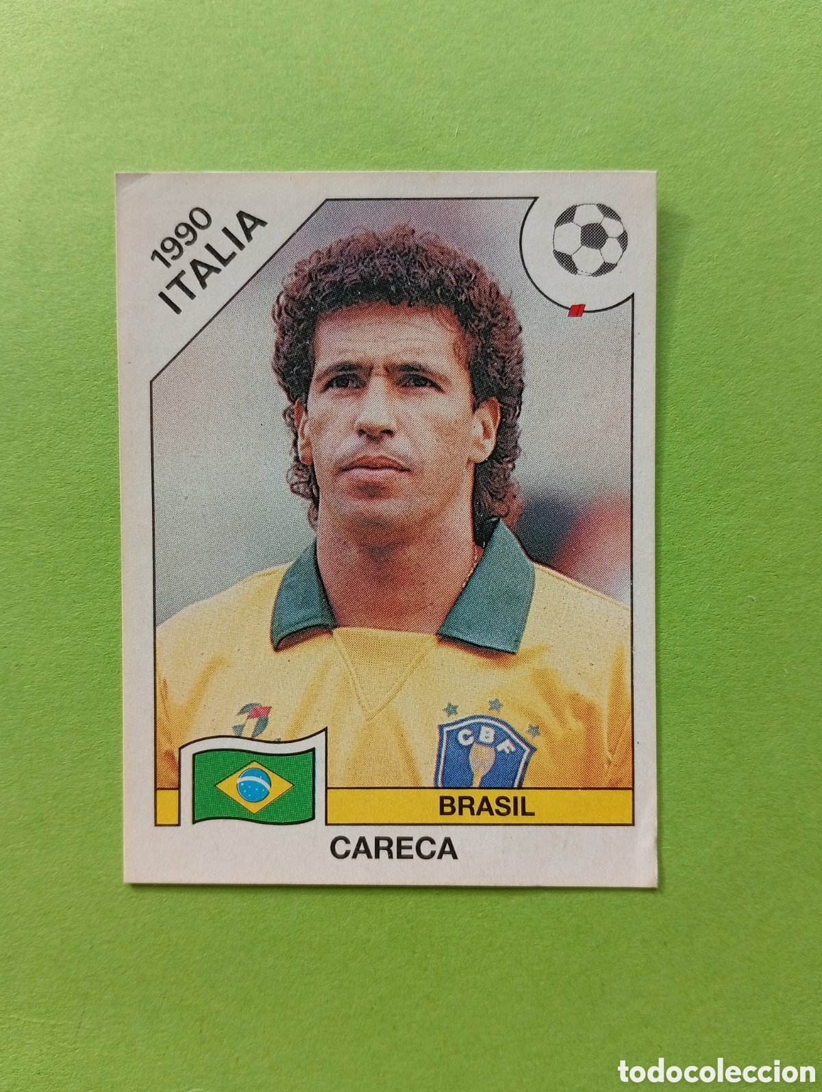 Figurine di Calcio: 1990 ITALIA 90 - N&ordm; 207 CARECA - BRASIL - ED. CARVAJAL / PANINI