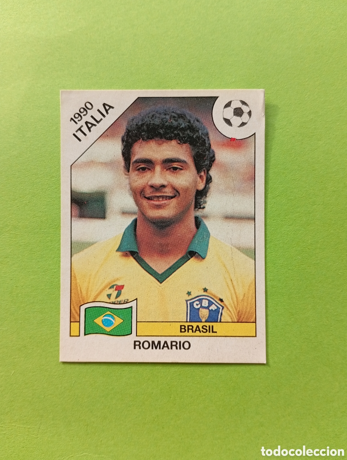 Football Stickers: 1990 ITALIA 90 - N&ordm; 208 ROMARIO - BRASIL - ED. CARVAJAL / PANINI