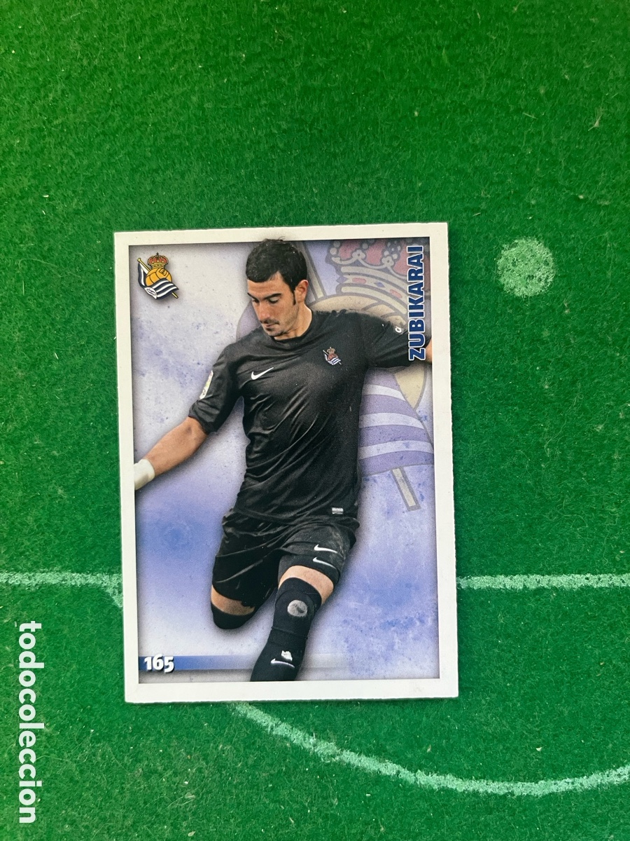 Cromos de f&uacute;tbol: 165 ZUBIKARAI REAL SOCIEDAD LAS FICHAS DE LA LIGA 2014 2015 MUNDICROMO