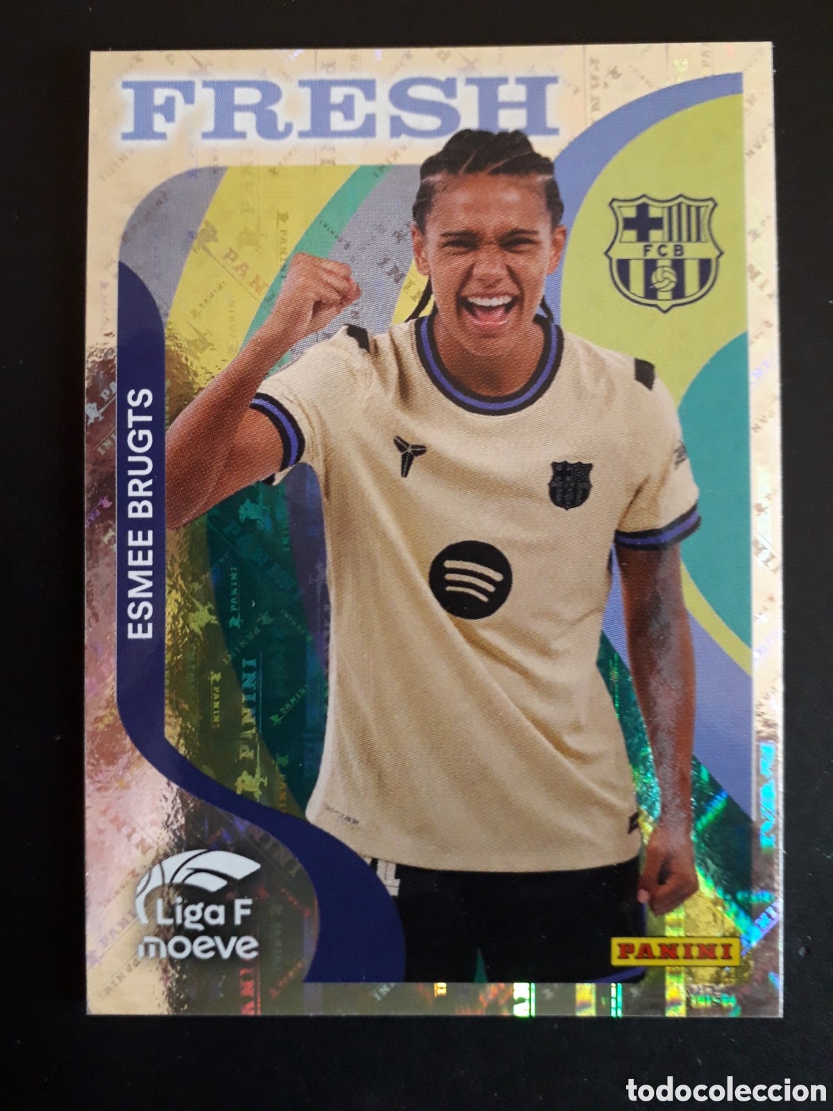 Cromos de f&uacute;tbol: ESMEE BRUGTS FC BARCELONA FRESH N&deg; 375 LIGA F FEMENINA 2025 2026 25 26 PANINI PEDIDO M&Iacute;NIMO 3&euro;