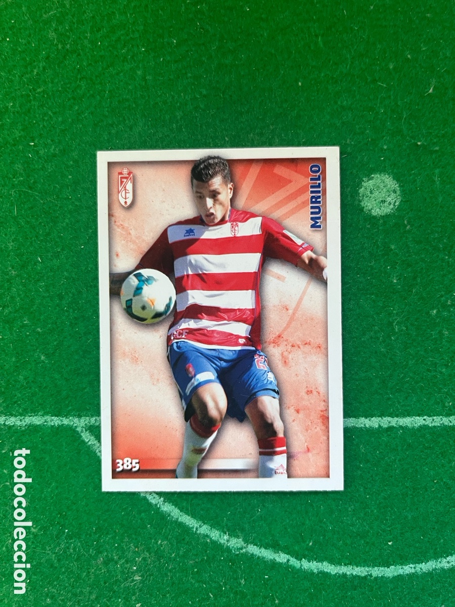 Cromos de f&uacute;tbol: 385 MURILLO GRANADA LAS FICHAS DE LA LIGA 2014 2015 MUNDICROMO