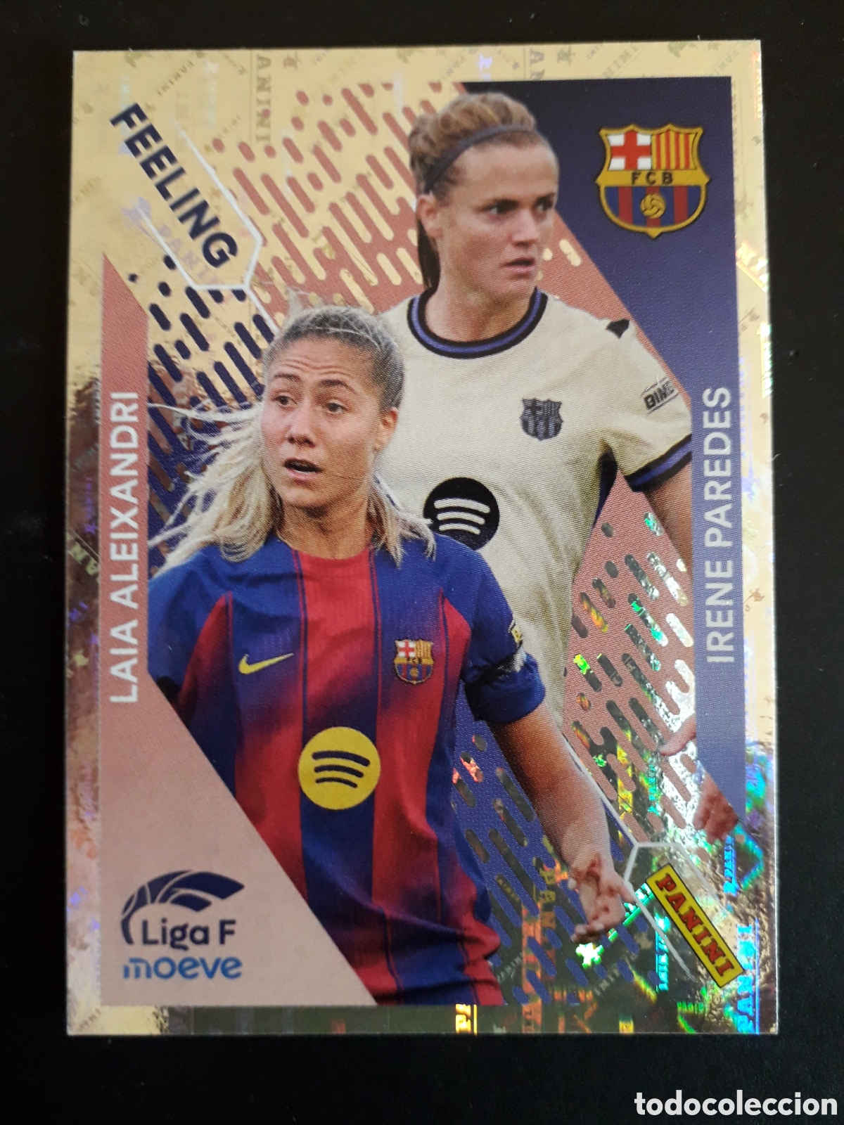 Cromos de f&uacute;tbol: LAIA ALEIXANDRI/IRENE PAREDES FC BARCELONA N&deg; 367 LIGA F FEMENINA 2025 2026 25 26 PEDIDO M&Iacute;NIMO 3&euro;