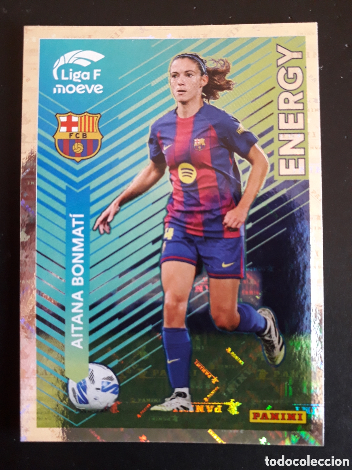 Cromos de f&uacute;tbol: AITANA BONMAT&Iacute; FC BARCELONA ENERGY N&deg; 28 LIGA F FEMENINA 2025 2026 25 26 PANINI PEDIDO M&Iacute;NIMO 3&euro;