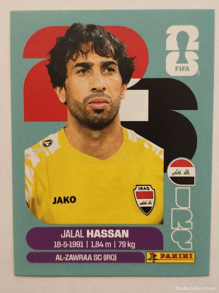Cromos de f&uacute;tbol: #IRQ2 HASSAN (IRAK) MUNDIAL 2026 PANINI