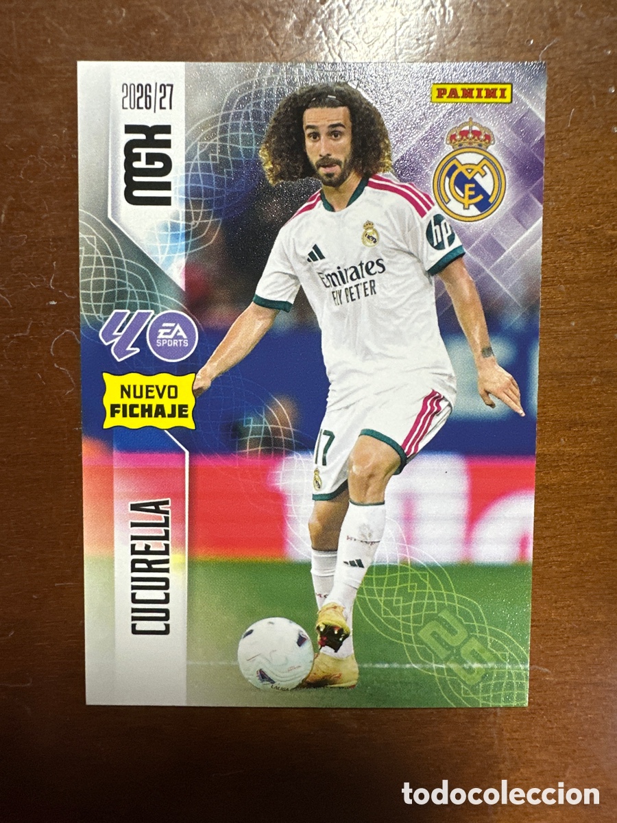 Cromos de f&uacute;tbol: 451 CUCURELLA REAL MADRID NUEVO FICHAJE MEGACRACKS 2026 2027 (MGK 26 27)