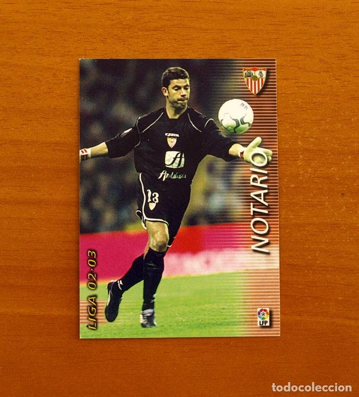 Cromos de f&uacute;tbol: Sevilla -N&ordm; 272 Norario -Mega Fichas Liga 2002-2003-02-03-Megafichas Panini Sports