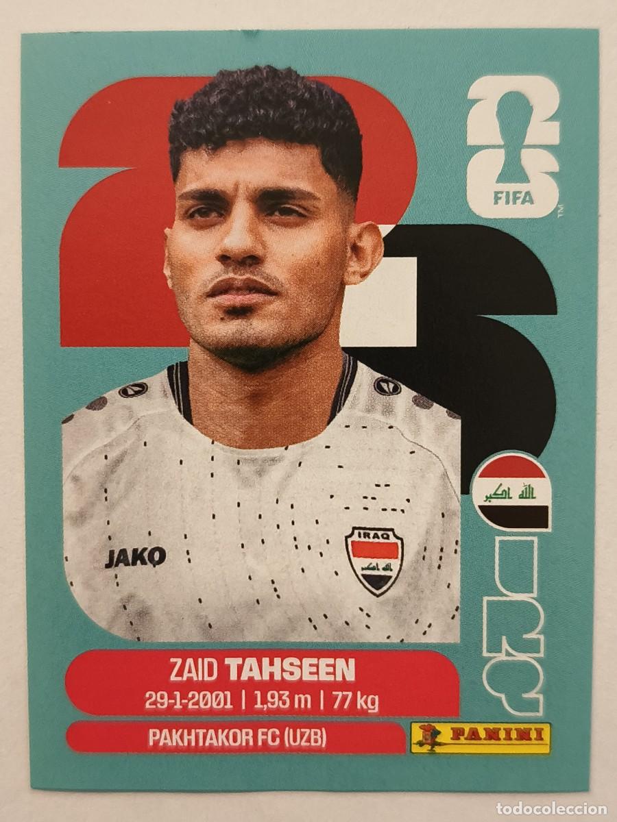Cromos de f&uacute;tbol: #IRQ7 TASHSEEN (IRAK) MUNDIAL 2026 PANINI