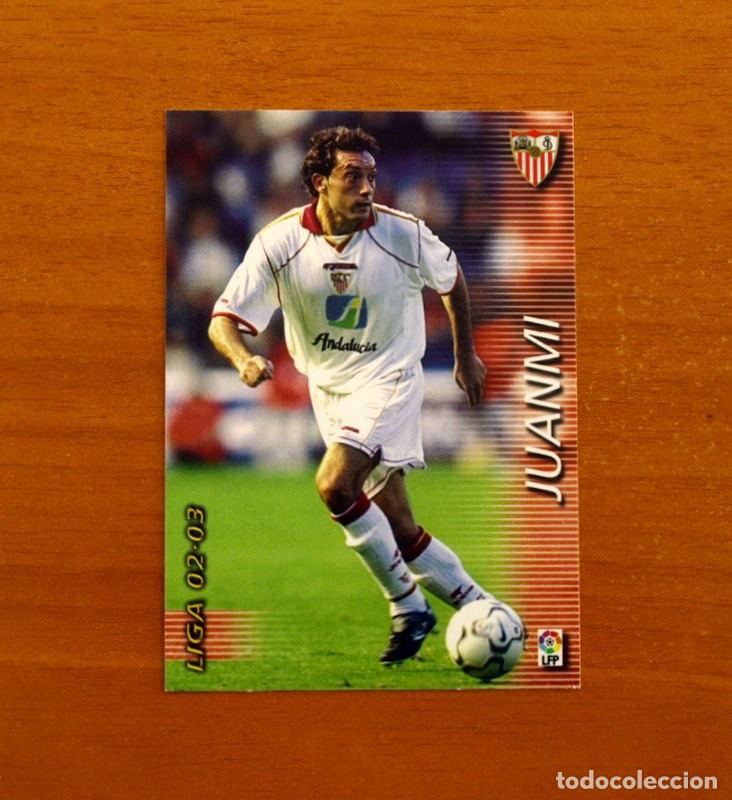 Cromos de f&uacute;tbol: Sevilla -N&ordm; 274 Juanmi -Mega Fichas Liga 2002-2003-02-03-Megafichas Panini Sports