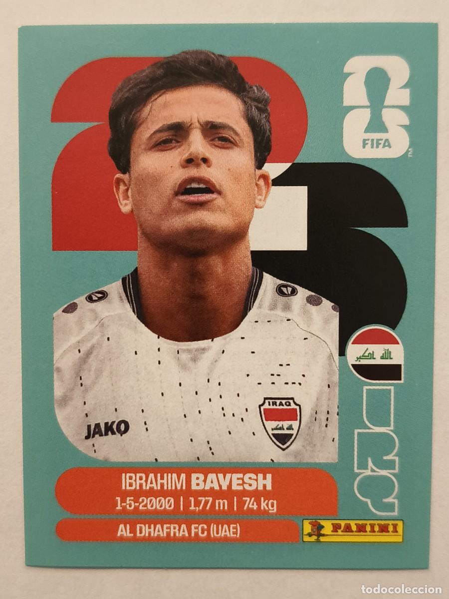 Cromos de f&uacute;tbol: #IRQ11 BAYESH (IRAK) MUNDIAL 2026 PANINI