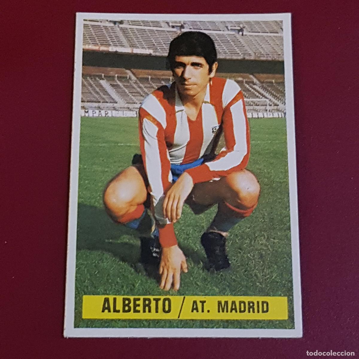 Football Stickers: ESTE - CAMPEONATOS DE LIGA 1974 1975 - 74 75 - A MADRID - ALBERTO - NUNCA PEGADO