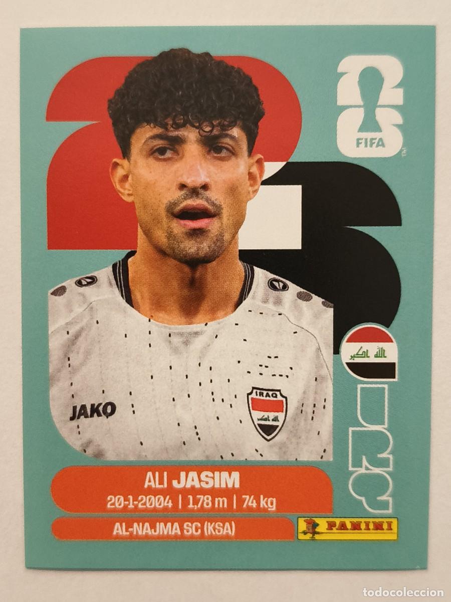 Cromos de f&uacute;tbol: #IRQ 12 JASIM (IRAK) MUNDIAL 2026 PANINI