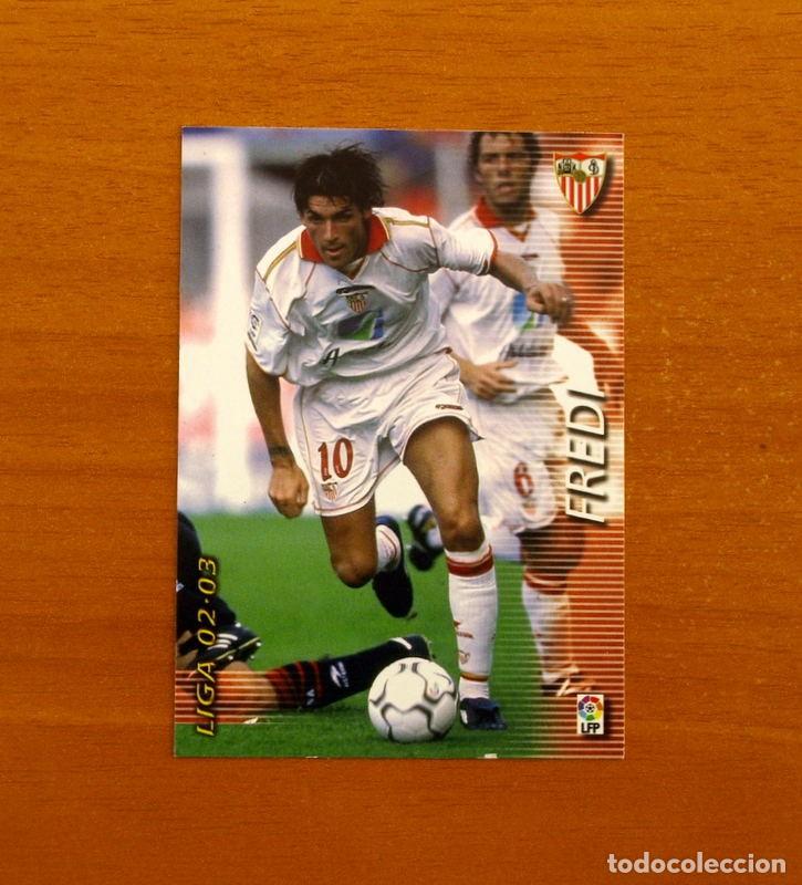 Cromos de f&uacute;tbol: Sevilla -N&ordm; 283 Fredi -Mega Fichas Liga 2002-2003-02-03-Megafichas Panini Sports