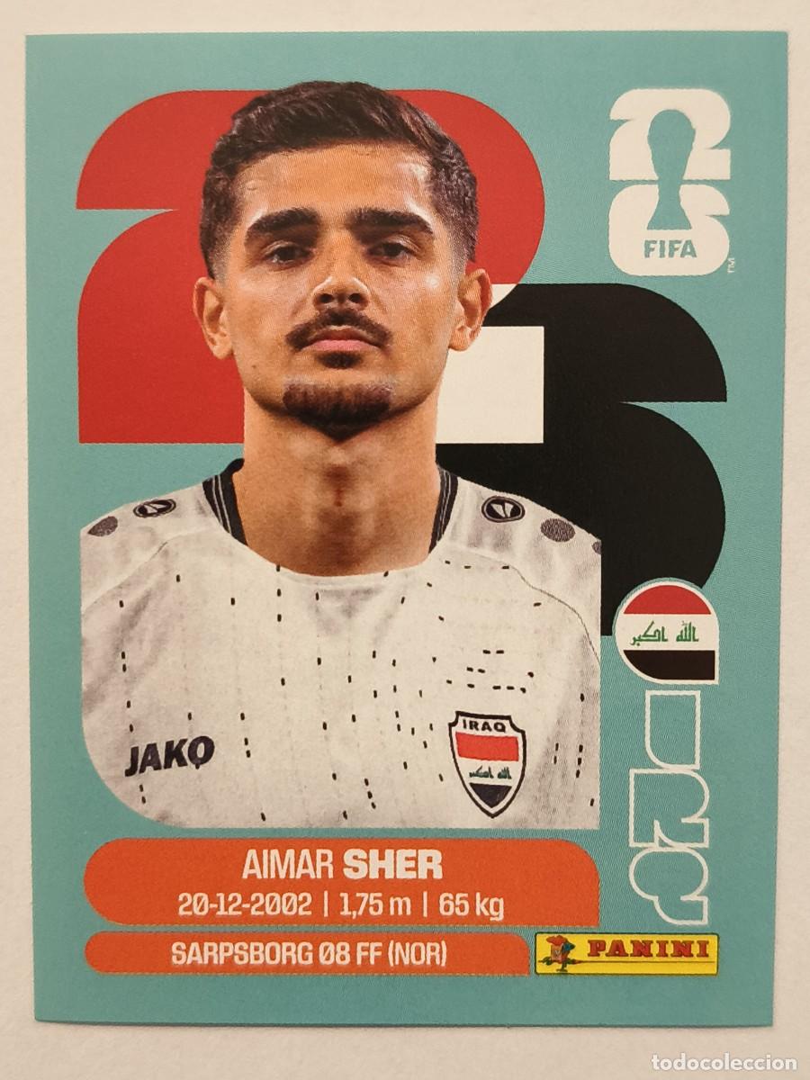 Cromos de f&uacute;tbol: #IRQ 15 SHER (IRAK) MUNDIAL 2026 PANINI
