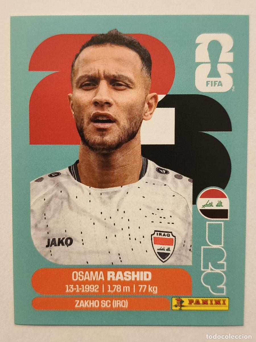 Cromos de f&uacute;tbol: #IRQ 17 RASHID (IRAK) MUNDIAL 2026 PANINI