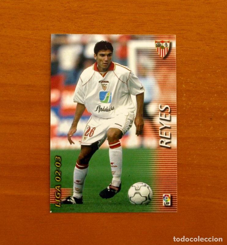 Cromos de f&uacute;tbol: Sevilla -N&ordm; 286 Jos&eacute; Antonio Reyes -Mega Fichas Liga 2002-2003-02-03-Megafichas Panini Sports