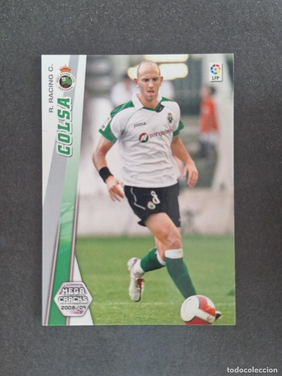 Cromos de f&uacute;tbol: L2 COLSA RACING DE SANTANDER 244 PANINI MEGACRACKS 2008 2009 08 09